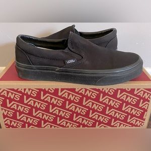 Women’s Black Slip-On Vans